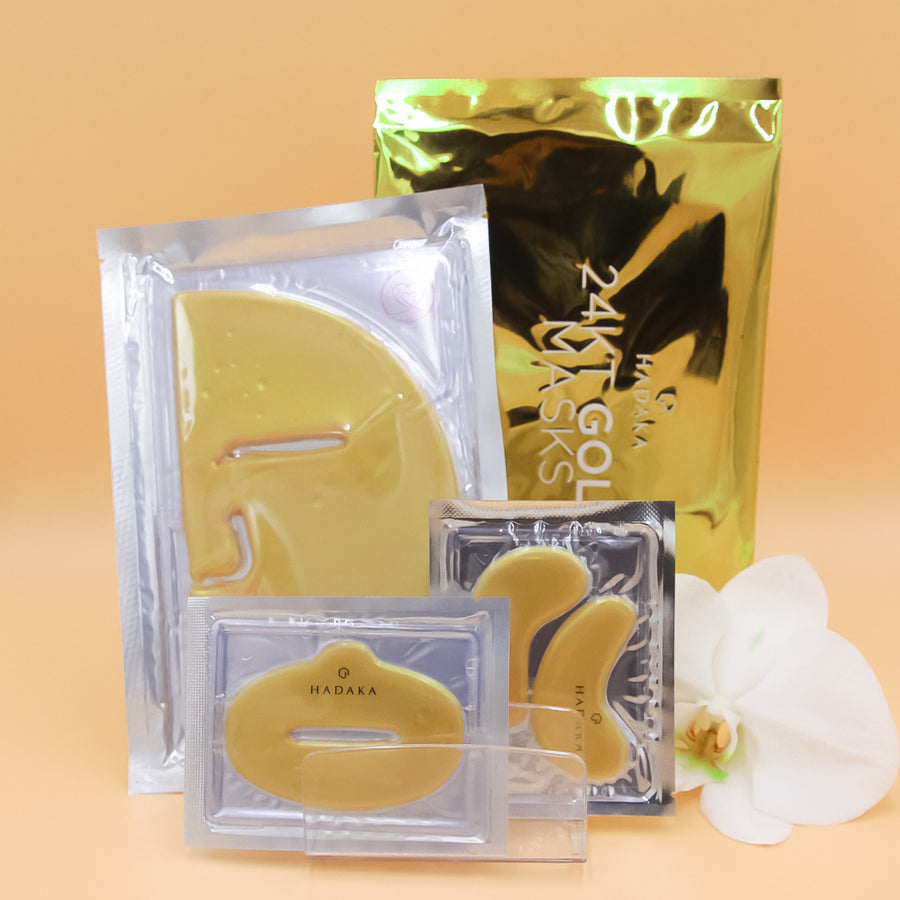 24KT Gold Masks Trio